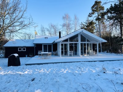 sydhavshuset in the snow